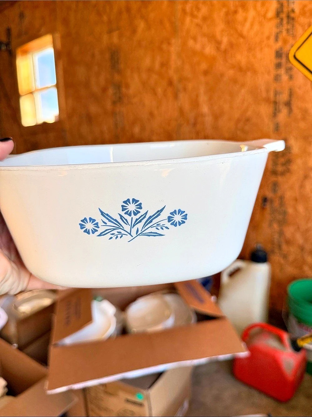 CorningWare Blue Cornflower 2.5 Qt Casserole Dish